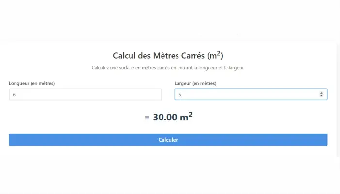 Outil de Calcul M2 en Action